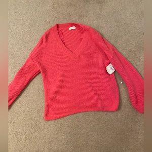 Pink size small oversized altard state sweater